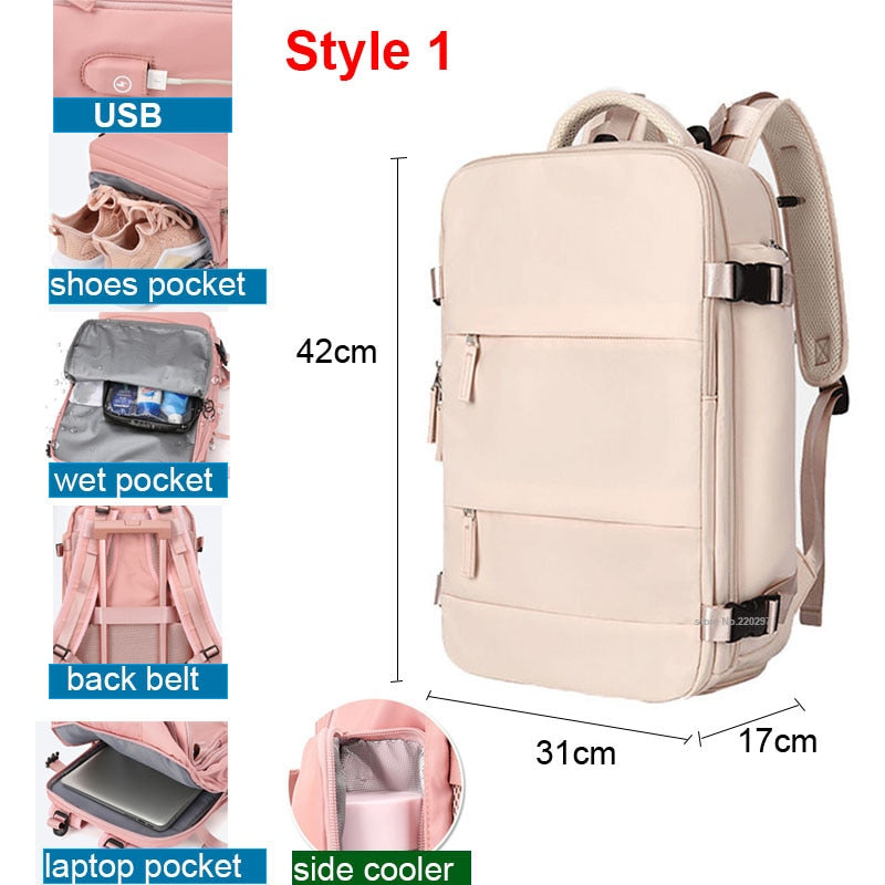 The Mum Shop Au- Mum Lux Hospital/Gym Bag Backpack