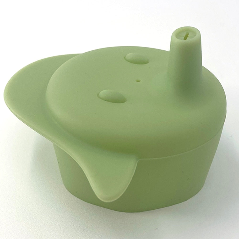 Toddler Anti-Spill Silicone sippy cup /Glass Lid -Traveling Toddler cup-23x styles & colors to choose from