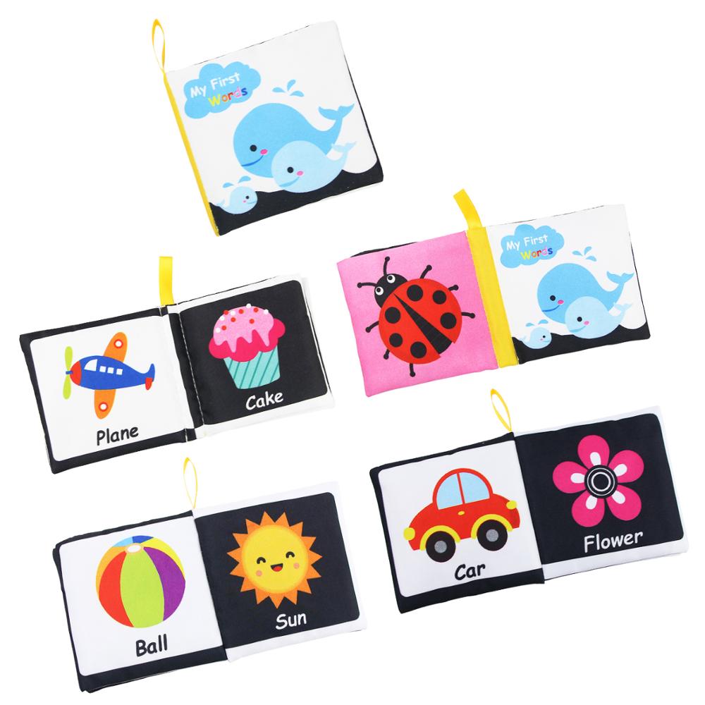 Montessori Baby Educational Cloth Books -10 Styles to choose from