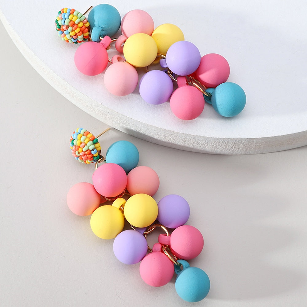 The Mum Shop Au Bubble Earrings (Available in 4 x colors)