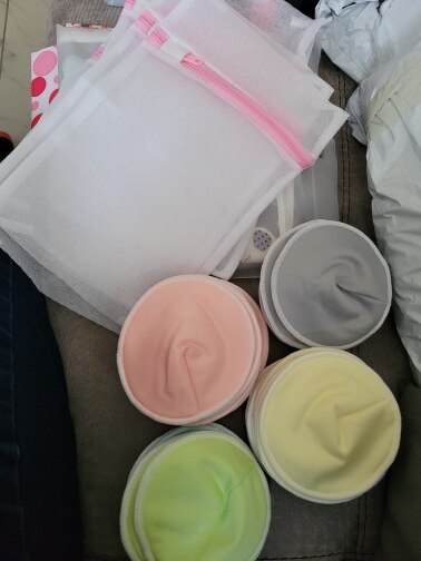 Natural Bamboo Washable /Reusable Breastfeeding Nipple Pads