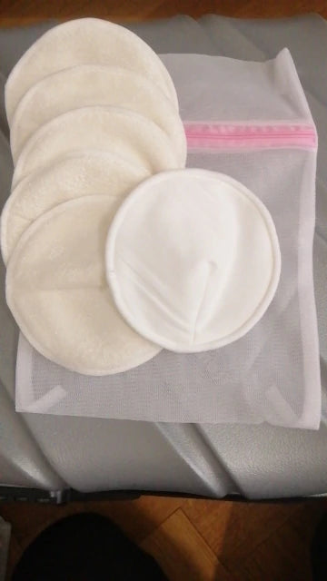 Natural Bamboo Washable /Reusable Breastfeeding Nipple Pads