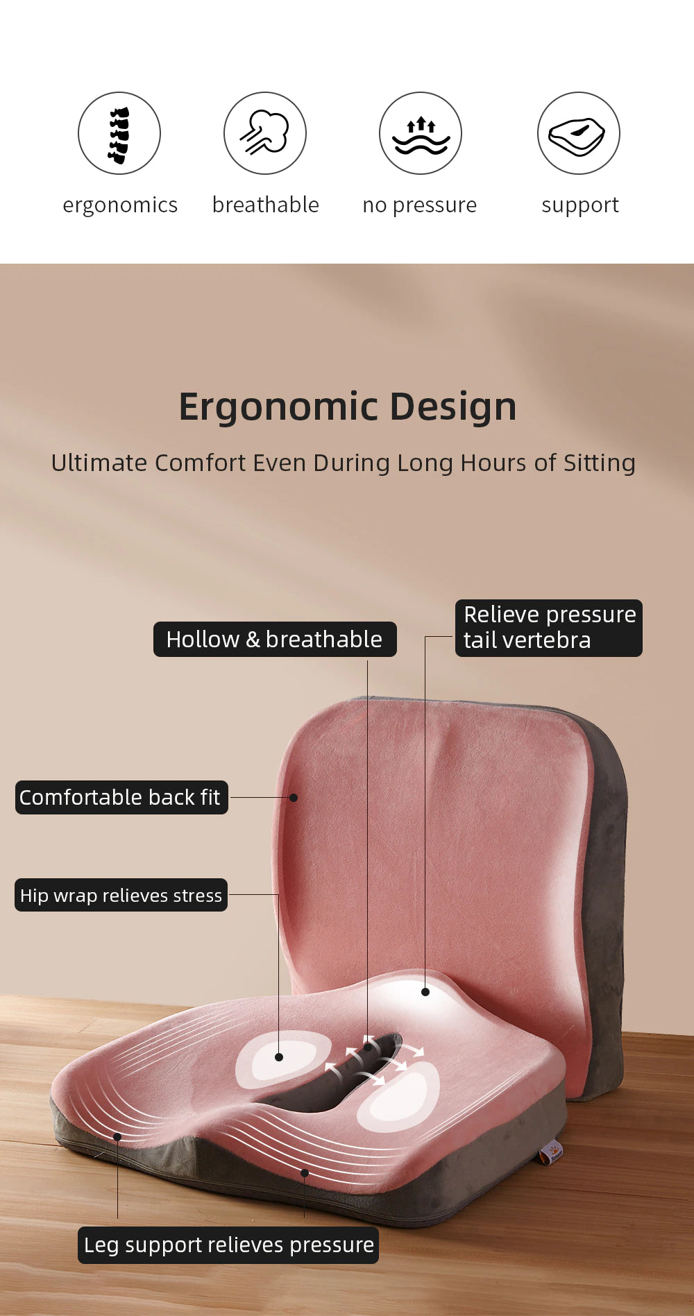 Postpartum/Maternity Memory Foam Ring Pillow