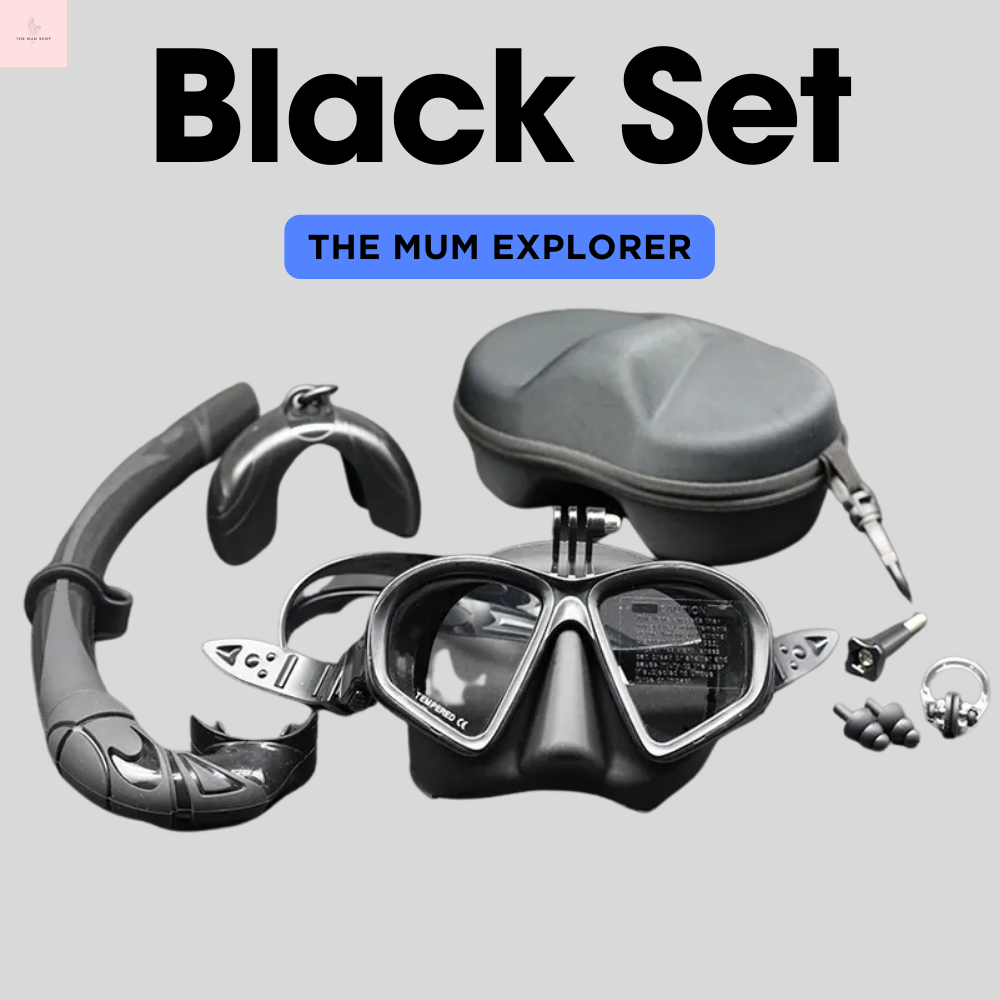 The Mum Shop AU-Outdoor Mum Snorkeling Set with Gopro Mount - Tempered Glass -Available in 4 different sets
