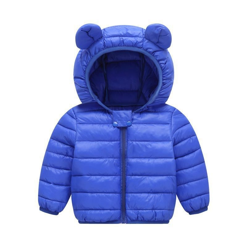 The Mum Shop Au- Baby/Toddler/Kids Warm Winter Hooded Down Jacket with Ears -Available in sizes 1Y-5Years-Multiple colors to choose from