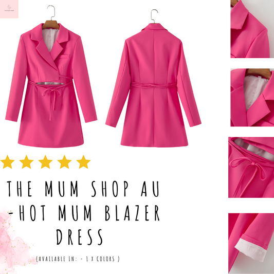 The Mum Shop AU -Hot Mum Blazer Dress