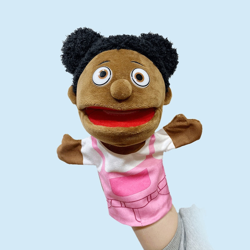The Mum Shop Au Learning With Louis Hand Puppets -Available in 29 Styles (Doctor, Engineer, Police Officer, Farmer, Teacher, Fireman, Shef ect)