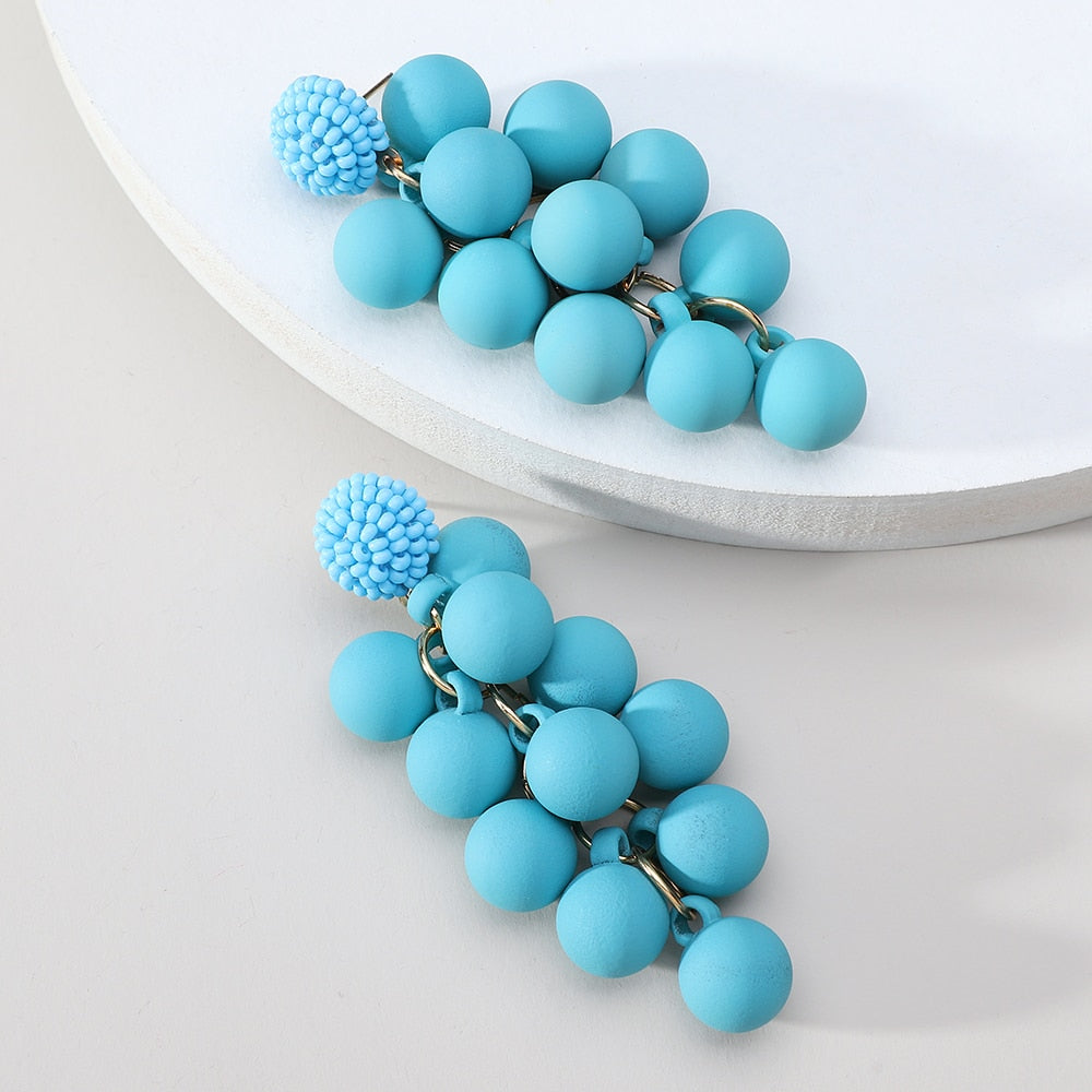 The Mum Shop Au Bubble Earrings (Available in 4 x colors)