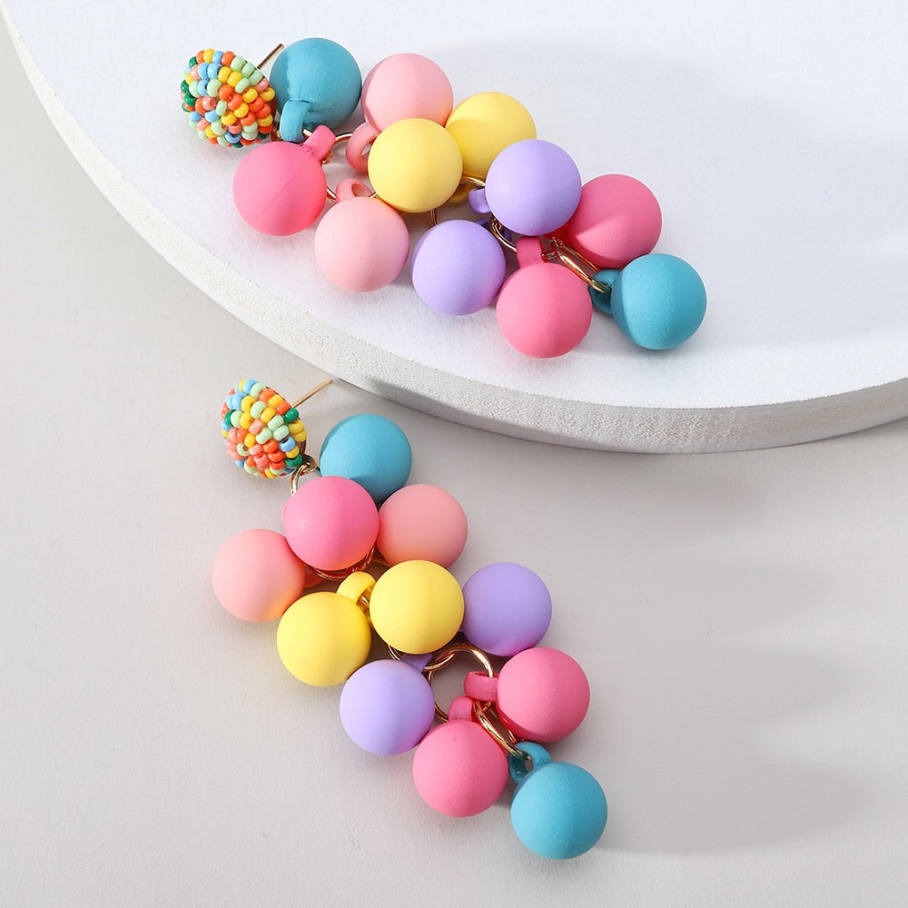 The Mum Shop Au Bubble Earrings (Available in 4 x colors)