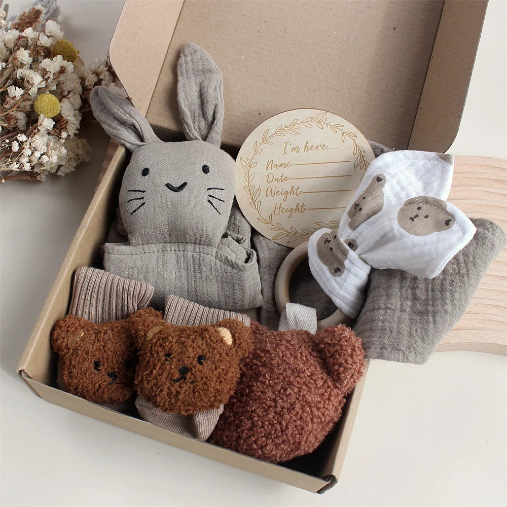 The Mum Shop AU-6Pcs Baby Gift Box -Available in Multiple Styles