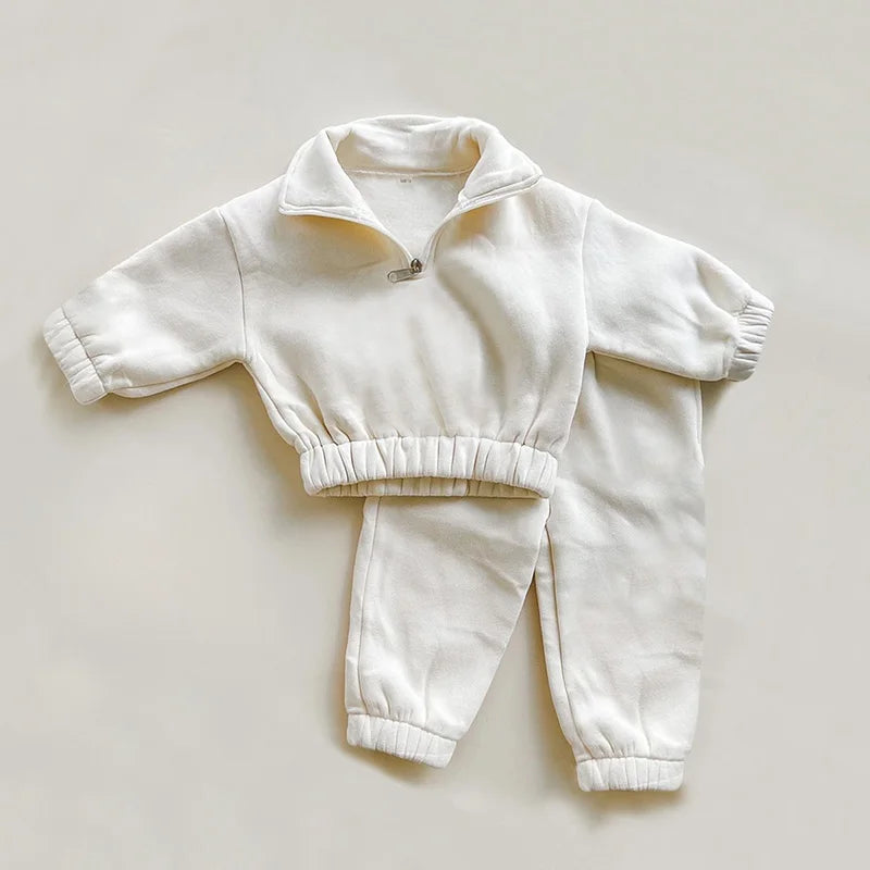 The Mum Shop AU-Kids Fleece Tracksuit-Available in 2 styles, multiple colors, Sizes 1 Y-7Years
