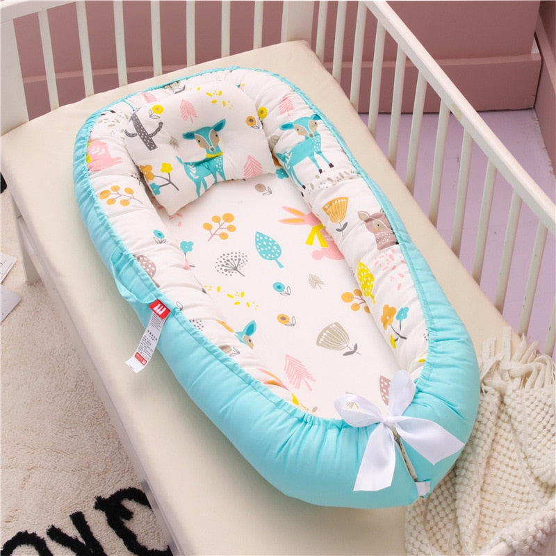 The Mum Shop AU- Baby Co-Sleeping Travel Nest -Available in 22x Colors