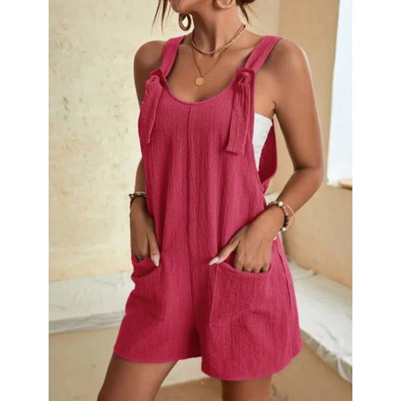 The Mum Shop AU-Summer Beach Cover Jumpsuit with adjustable straps-Available in multiple colors