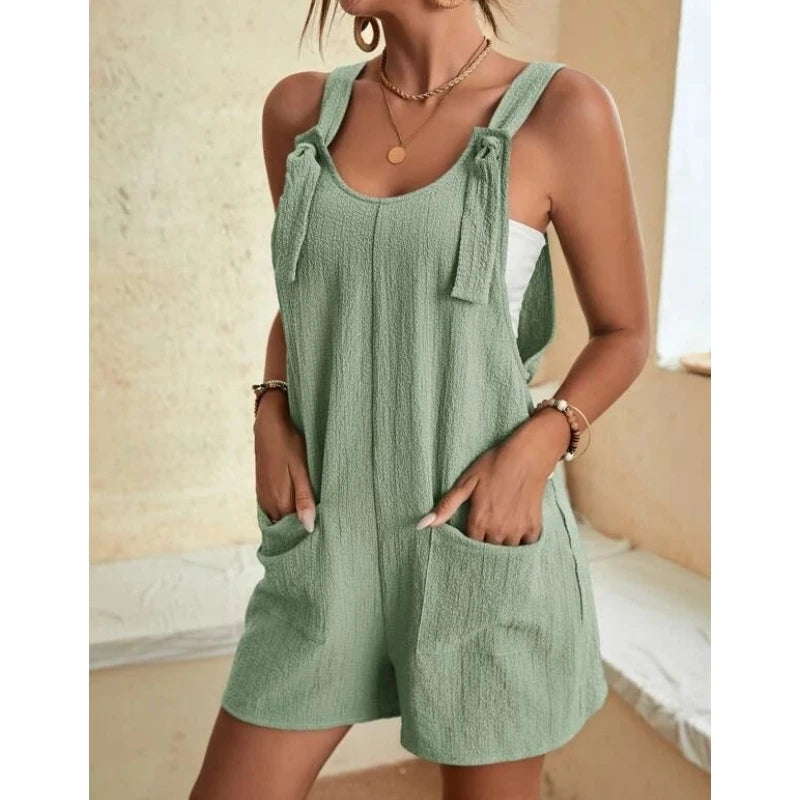 The Mum Shop AU-Summer Beach Cover Jumpsuit with adjustable straps-Available in multiple colors