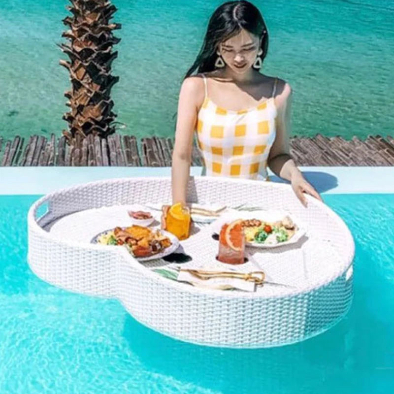The Mum Shop AU-Bali Floating Breakfast Rattan Tray EXCLUSIVE Hotel Style at home