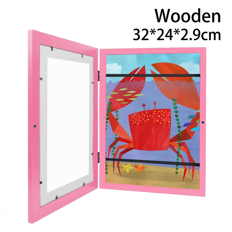 The Mum Shop AU -2PCS-  A4 Kids Art Work Frames that can be replaced (Available in 3 x Colours)