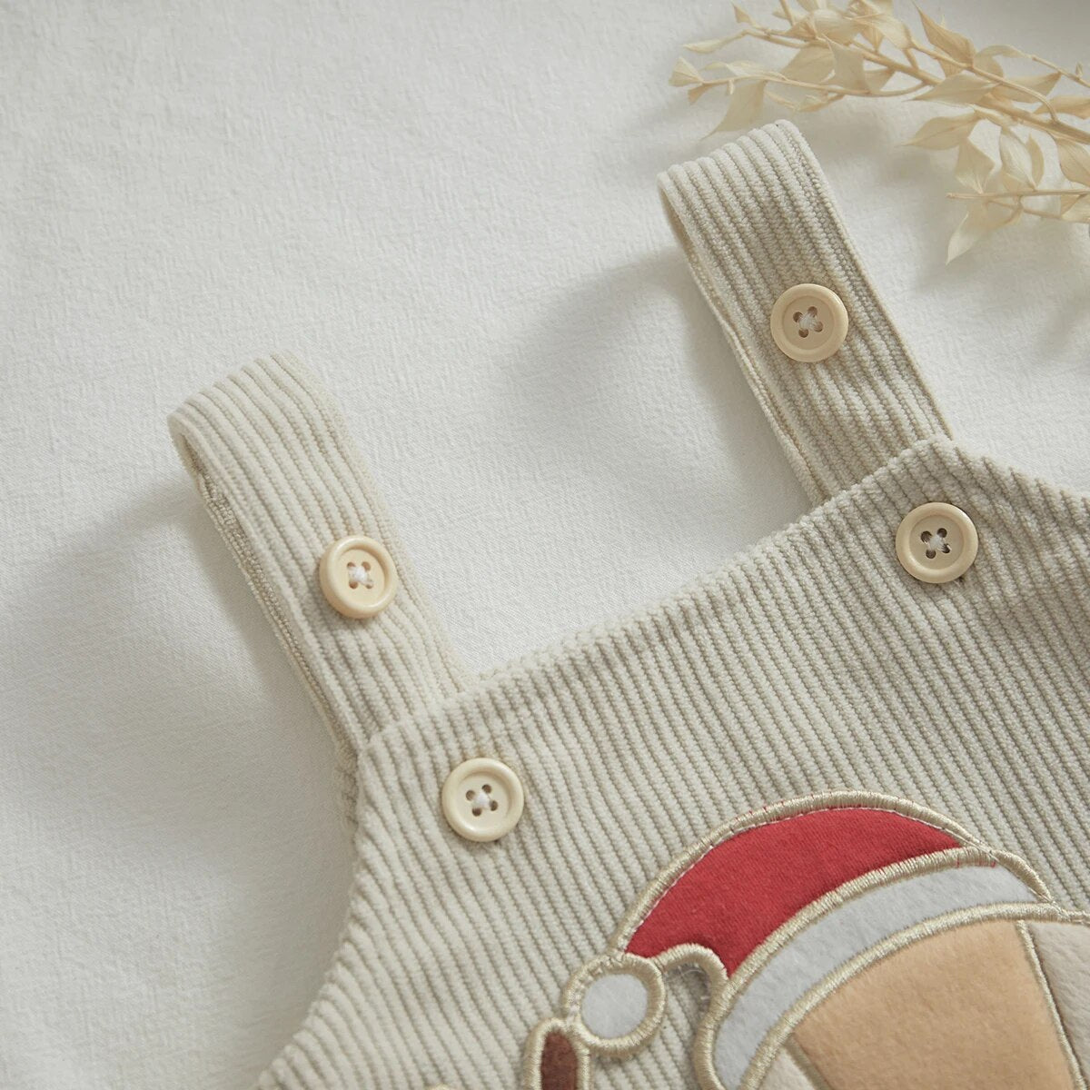 The Mum Shop AU-Baby Christmas Overalls / Jumpsuits -( Available in Sizes 0-18months) Multiple colors to choose from)