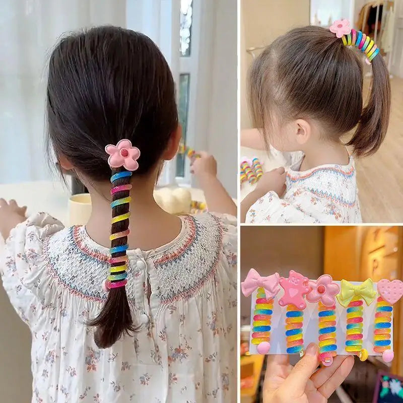 The Mum Shop AU-Girls Hair Spiral 2PC-Available in Multiple Styles