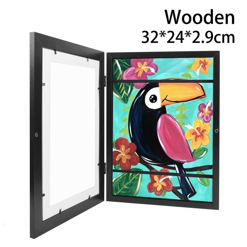 The Mum Shop AU -2PCS-  A4 Kids Art Work Frames that can be replaced (Available in 3 x Colours)