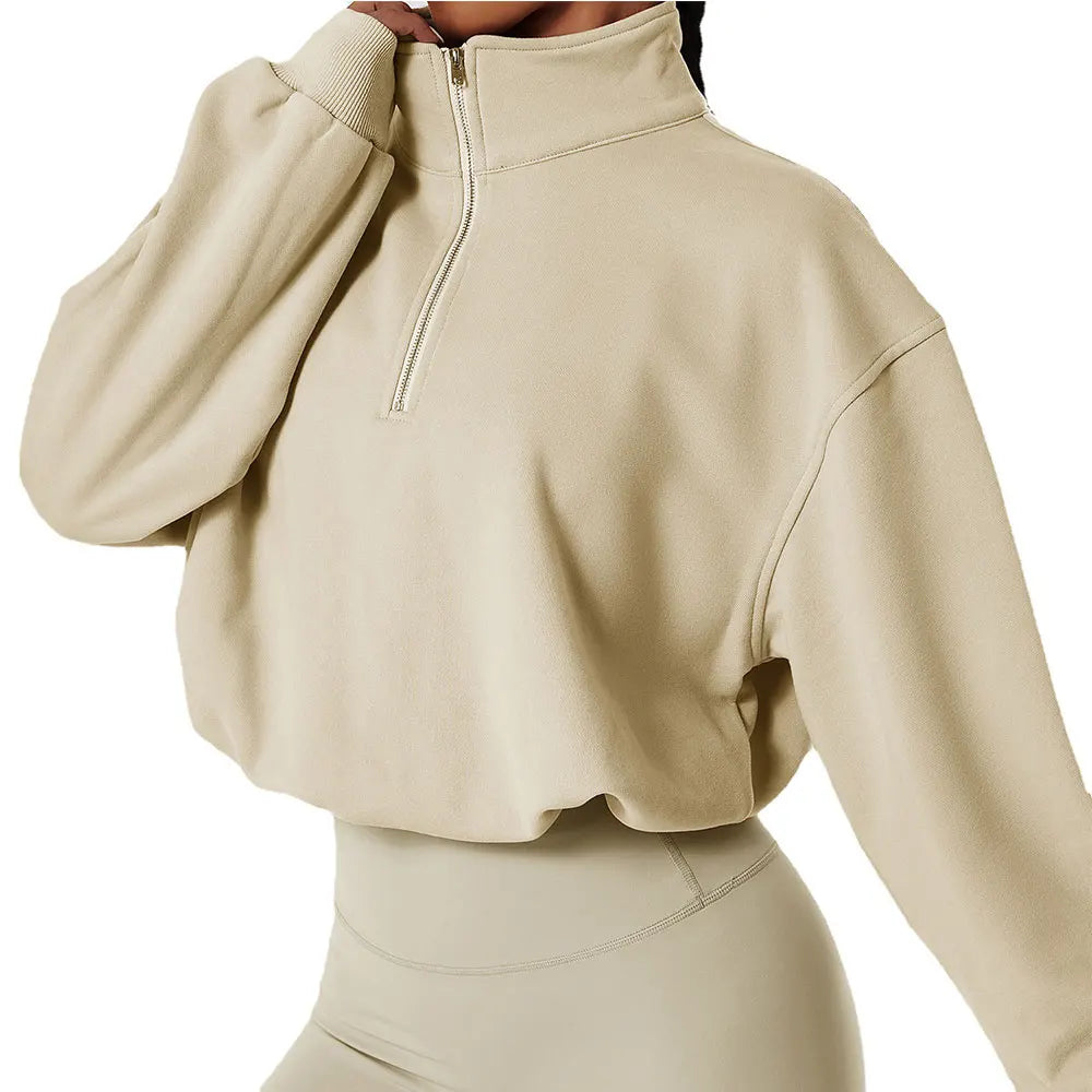 The Mum Shop AU-MumBellFitness Winter Crop Jacket -Available in multiple colors & sizes:S, M, L, XL