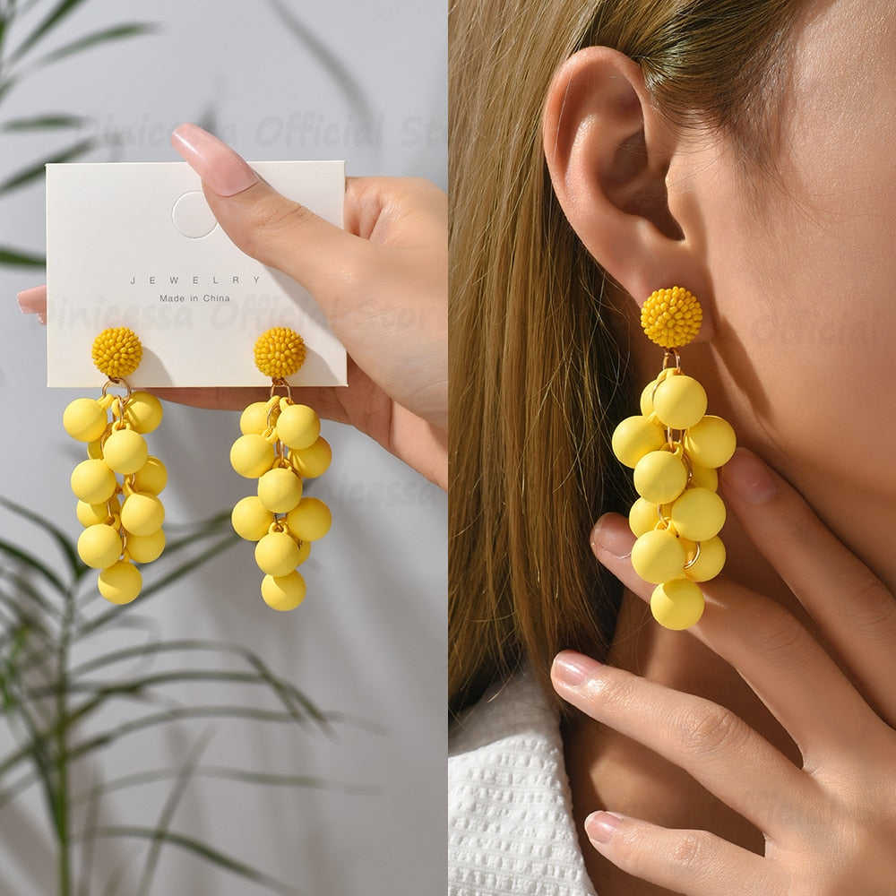 The Mum Shop Au Bubble Earrings (Available in 4 x colors)