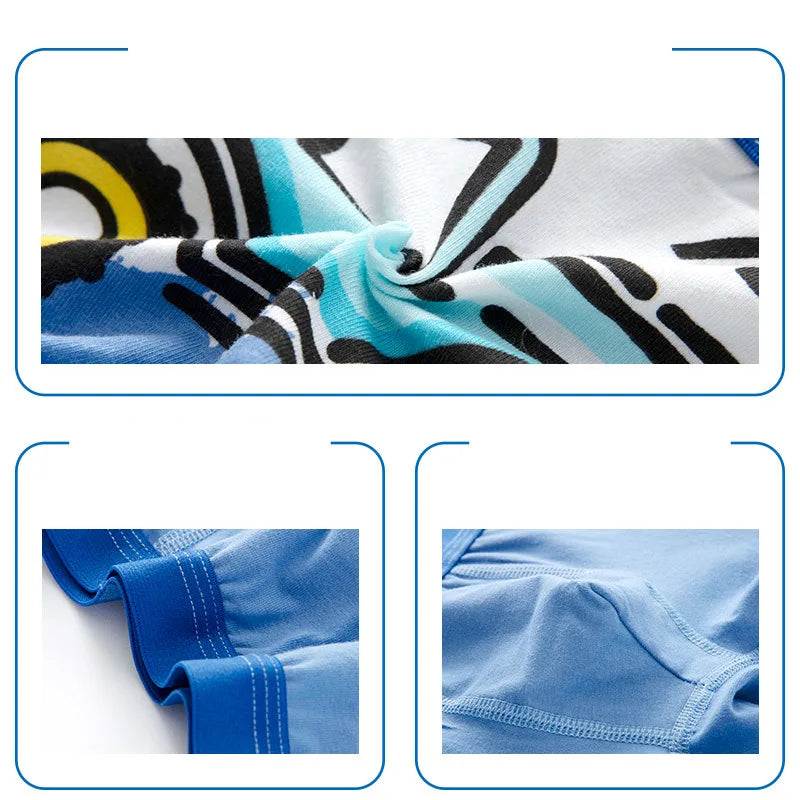 The Mum Shop AU- Boys Underwear 4PCS -Construction Themed-(Available in Sizes 2Y-11Years)