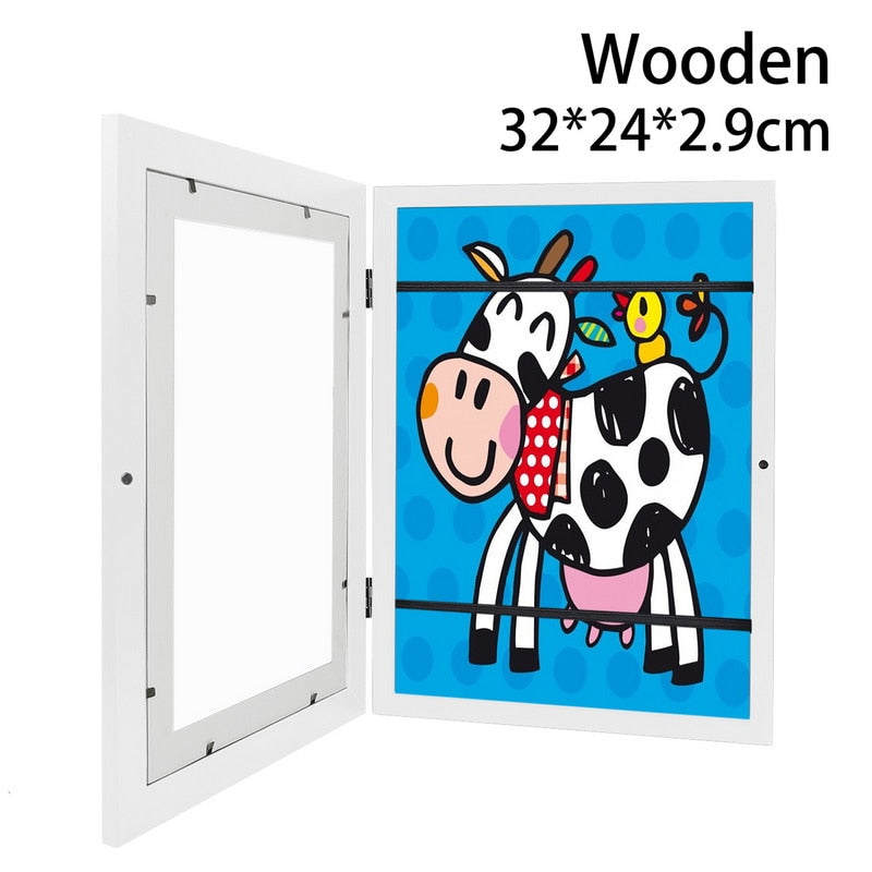 The Mum Shop AU -2PCS-  A4 Kids Art Work Frames that can be replaced (Available in 3 x Colours)