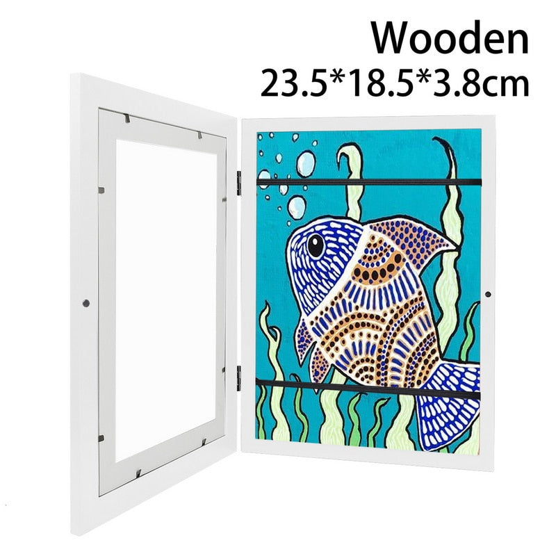 The Mum Shop AU -2PCS-  A4 Kids Art Work Frames that can be replaced (Available in 3 x Colours)