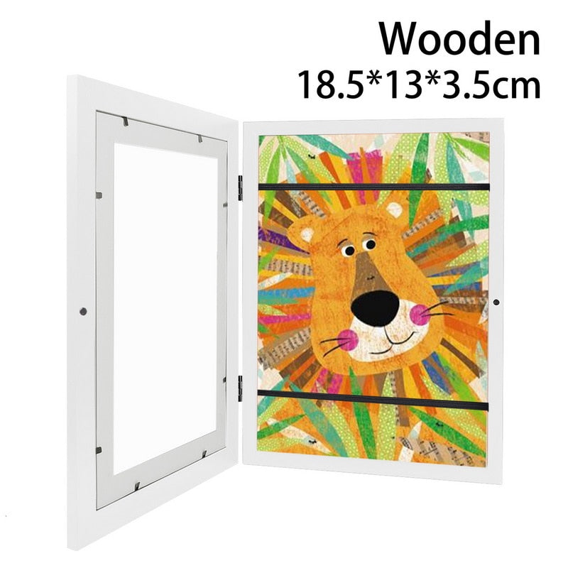 The Mum Shop AU -2PCS-  A4 Kids Art Work Frames that can be replaced (Available in 3 x Colours)