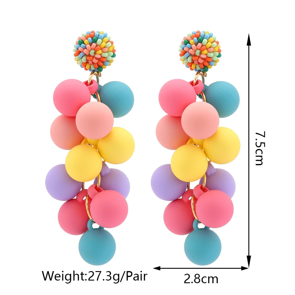 The Mum Shop Au Bubble Earrings (Available in 4 x colors)