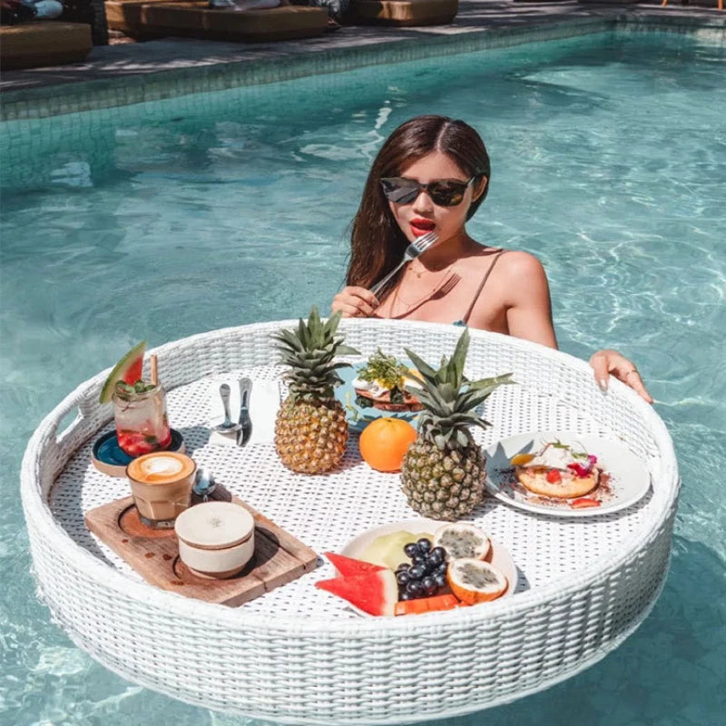 The Mum Shop AU-Bali Floating Breakfast Rattan Tray EXCLUSIVE Hotel Style at home