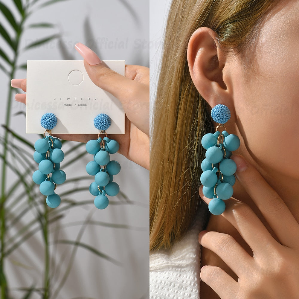 The Mum Shop Au Bubble Earrings (Available in 4 x colors)