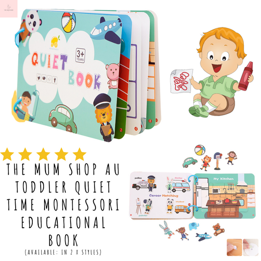 The Mum Shop Au Toddler Quiet Time Montessori Educational Book