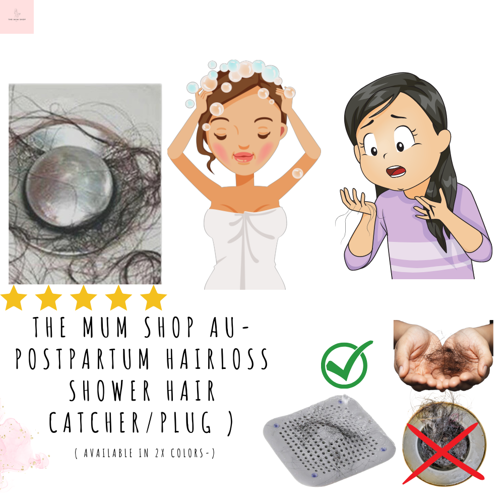 The Mum Shop AU-Postpartum Hairloss Shower hair catcher