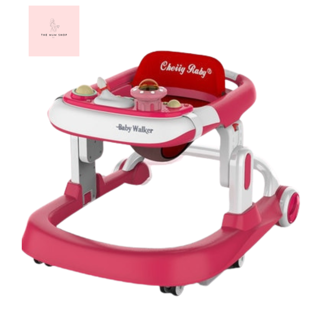 The Mum Shop Au-Lifesaving Deluxe Baby Walker ( anti-fall,anti-roll )(Available in 3x colors)