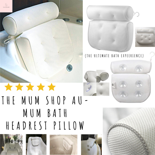 The Mum Shop AU-Mum Bath Headrest Pillow