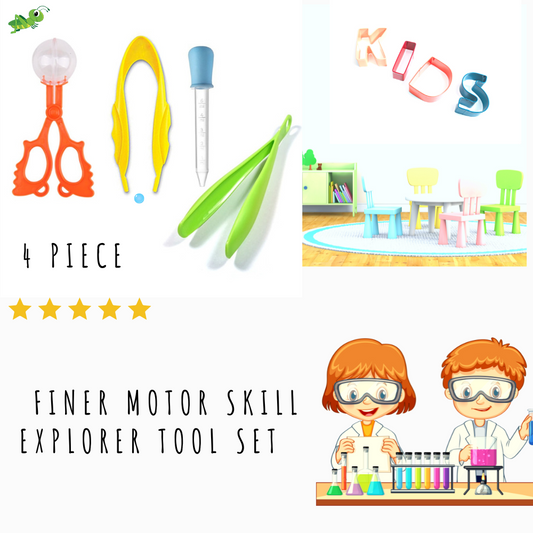 Montessori  Fine  Motor Skill Explorer Tool Set