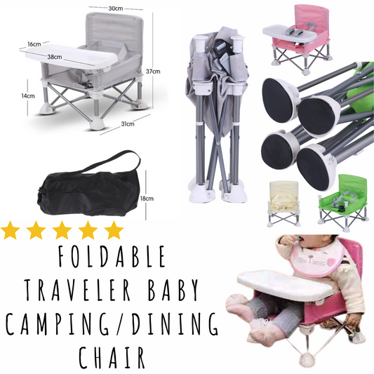 Foldable Traveler Baby Camping/Dining Chair