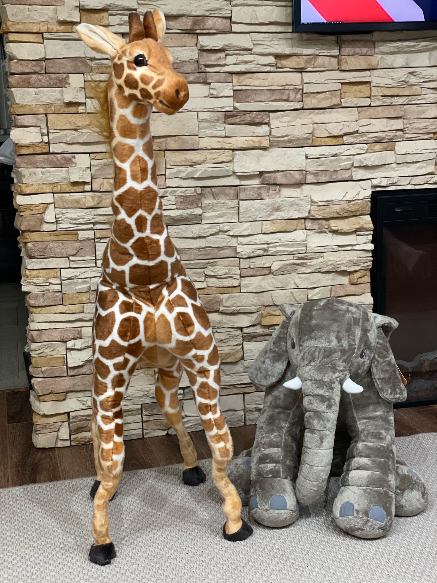 50-120cm Giant Soft Giraffe for Baby/Kids Room