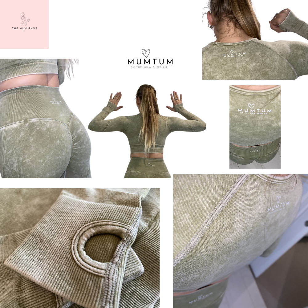 MUMTUM-BY The Mum Shop AU-Gym/Yoga/Pilates/Running/Woman's Fitness 2PC Set