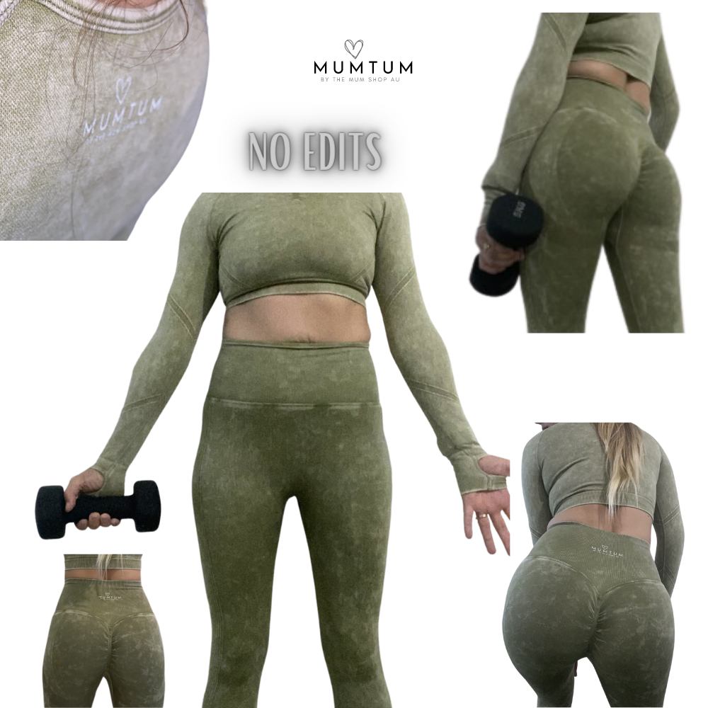 MUMTUM-BY The Mum Shop AU-Gym/Yoga/Pilates/Running/Woman's Fitness 2PC Set