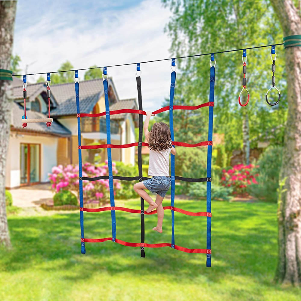 Kids Warrior Fitness outdoor obstacle Climbing Net