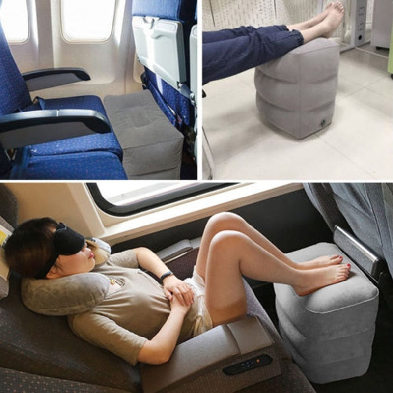 The Mum Shop AU Inflatable PVC Air Travel Foot Rest