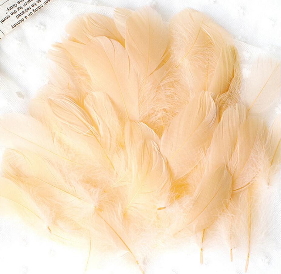 50pcs/Pack Kindergarten Handmade Colorful Feathers for DIY Toddler Activities