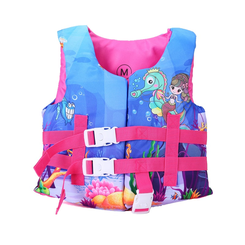 Kids water safety Floating Vest with safety strap between legs