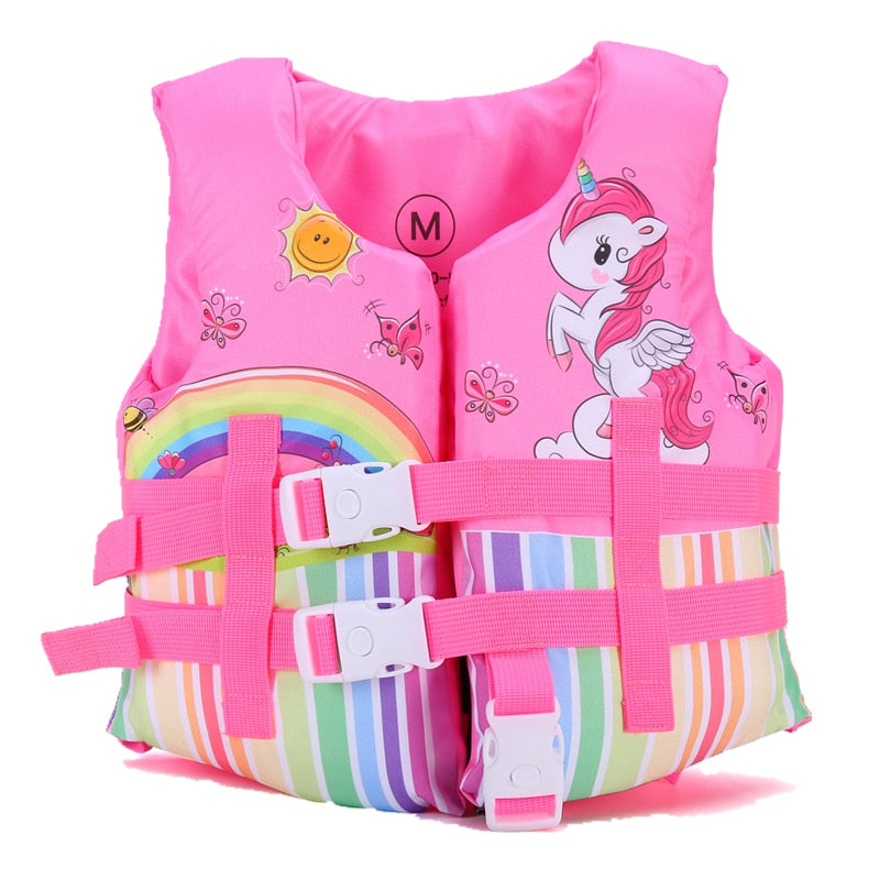 Kids water safety Floating Vest with safety strap between legs