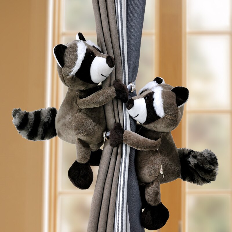 2pcs Curtain Tieback for Nursery/kids Room -Soft Safari Animal kids room curtain tieback decor