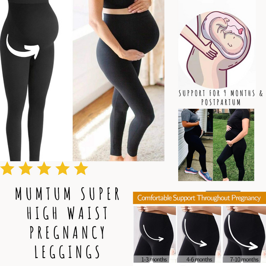 The Mum Shop AU Super High Waist Maternity/ Pregnancy Leggings