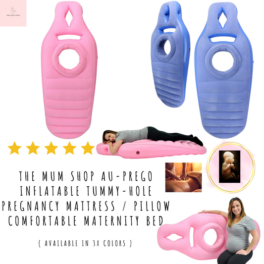 Prego Inflatable tummy-hole Pregnancy Mattress /  Pillow Comfortable Maternity bed