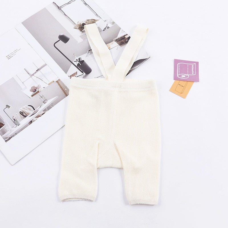 Unisex Cotton Baby/toddler suspender Tights